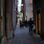 Petite rue du centre de Genova